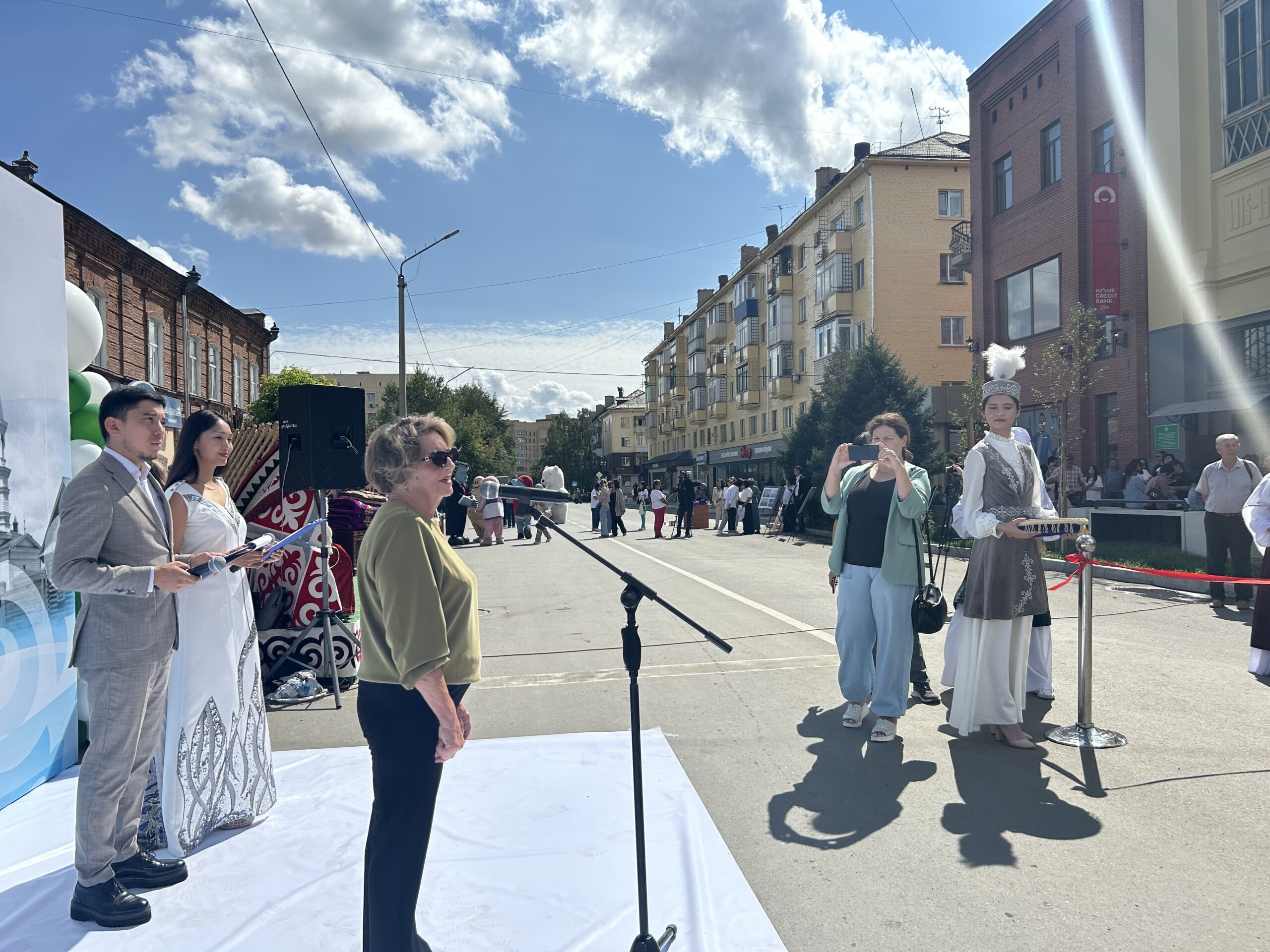 Открытие исторического перекрестка в Семее