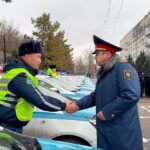 Полицейские области Абай получили 50 новых служебных автомобилей.