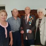 Ветерана ВОв Михаила Лукина поздравили с Днём Победы и вручили памятную медаль