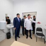 Аким области поручил ускорить ввод в эксплуатацию медпункта в селе Салкынтобе