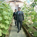 Аким области Абай посетил Бескарагайский колледж