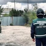 В Аягозе полицейские и сапёры обезопасили подозрительный предмет, похожий на боеприпас