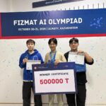 Учащиеся области Абай заняли II место на международной олимпиаде по исскуственному интеллекту