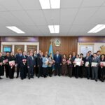 В области Абай отметили вклад финансистов