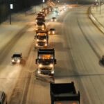 Уборка городских улиц Семее ведется в две смены