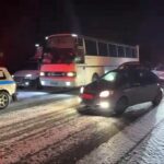Полицейские области Абай сопровождают автоколонны из-за непогоды