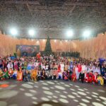 С участием акима города состоялась новогодняя елка для детей