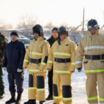В Кокпектинском и Бескарагайском районах открыты пожарные посты