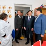 Аким области посетил центр оказания специальных социальных услуг в Бескарагайском районе