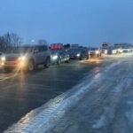 Порядок и ответственность в условиях зимней метели: в области Абай полицейские сопроводили 150 автомобилей