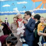 Аким города ознакомился с работой специализированного детского дома